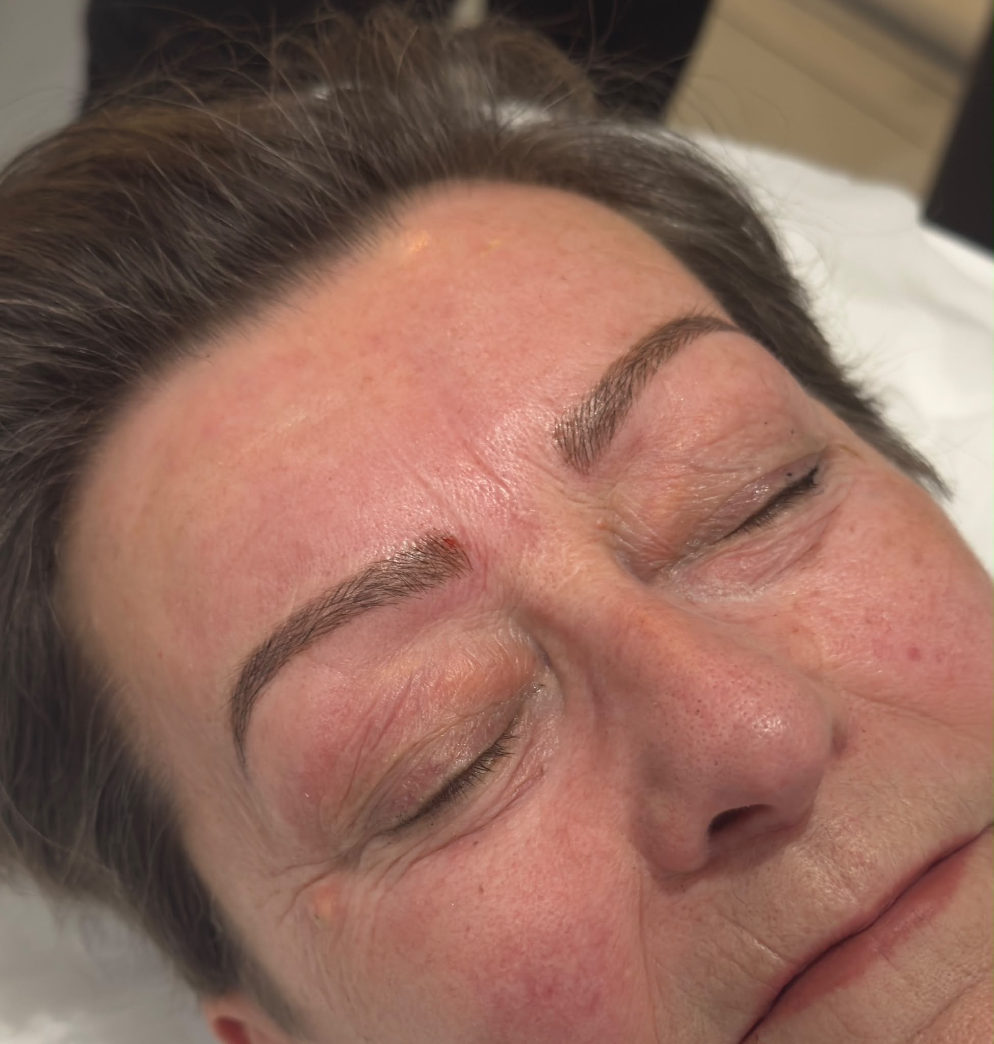 Microblading result at Gorgeous