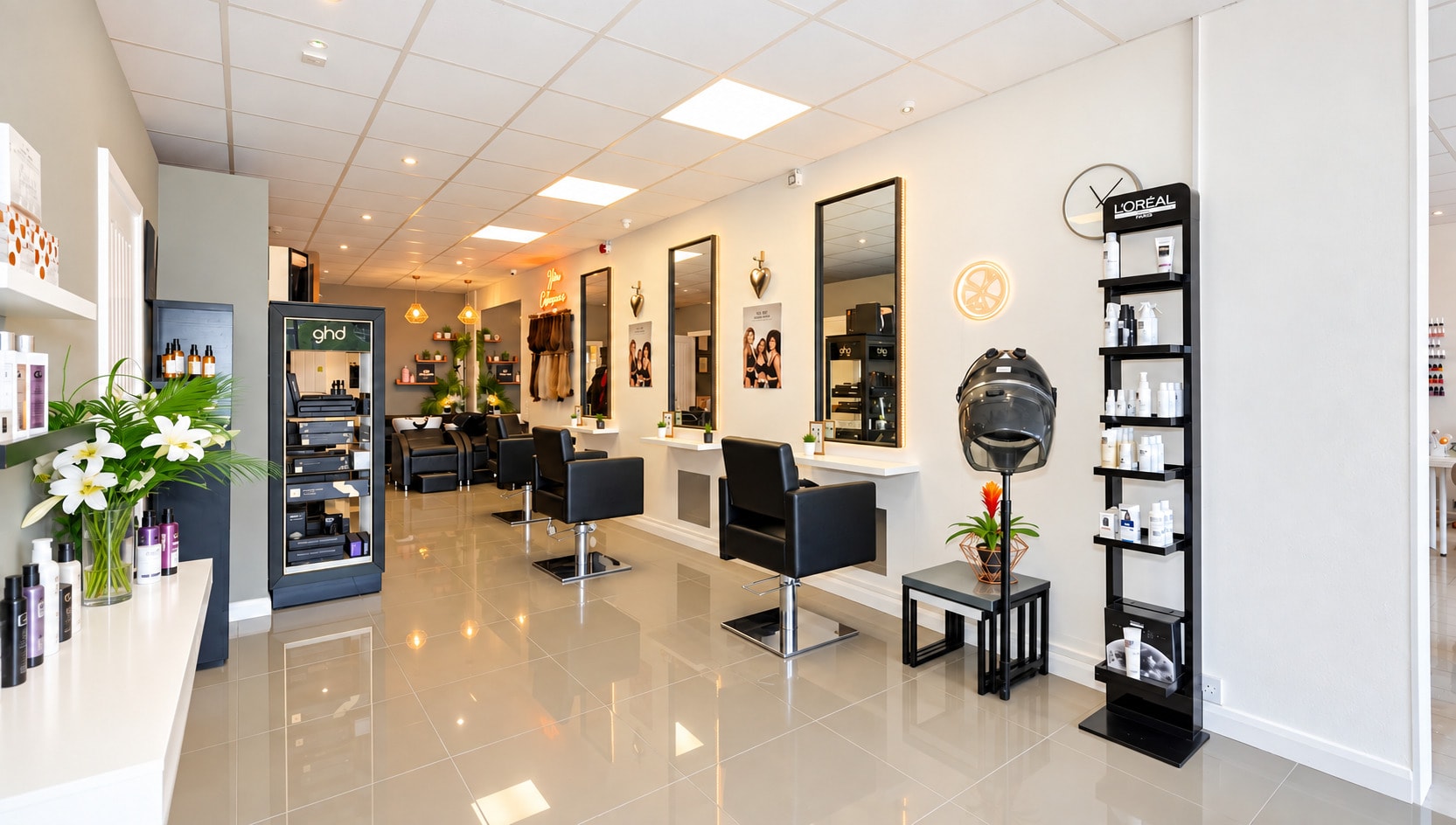 The hair studio