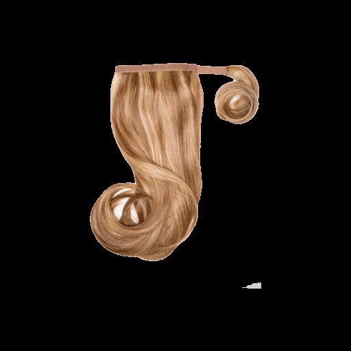 Get Glam Halo Piece 20 inch Loose Curl Caramel Deluxe — view 1